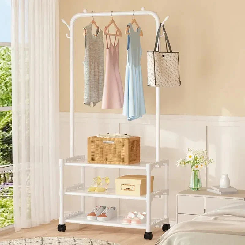 3 Layer Multi-Functional Shoe Hat Rack