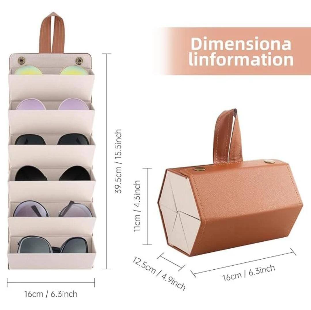 Sunglasses Carry Case | Protective Eyeglasses & Sun Glasses Storage Case