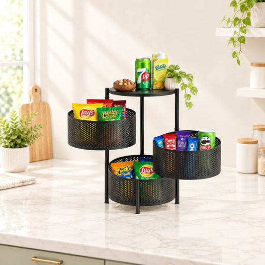 Countertop Vegetable Metal basket | Kitchen Storage & Organizer