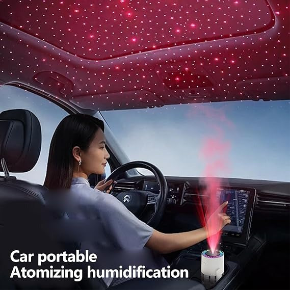 360 Rotatable Air Humidifier with Star Projector