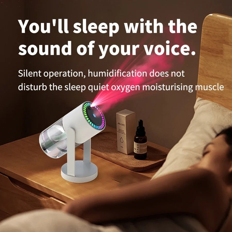 360 Rotatable Air Humidifier with Star Projector
