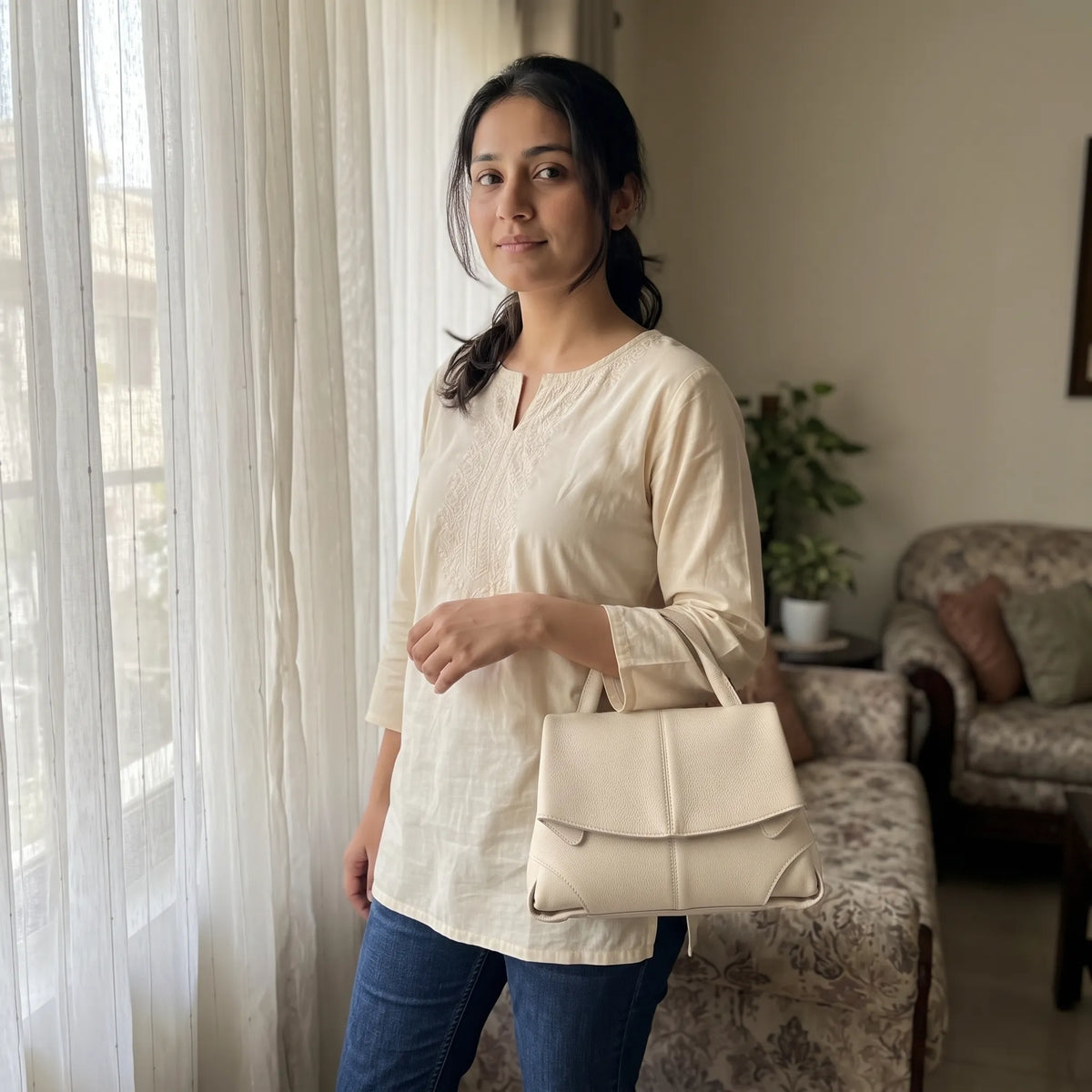 Ladies Crossbody Sling Bag – Stylish Shoulder Handbag for Women