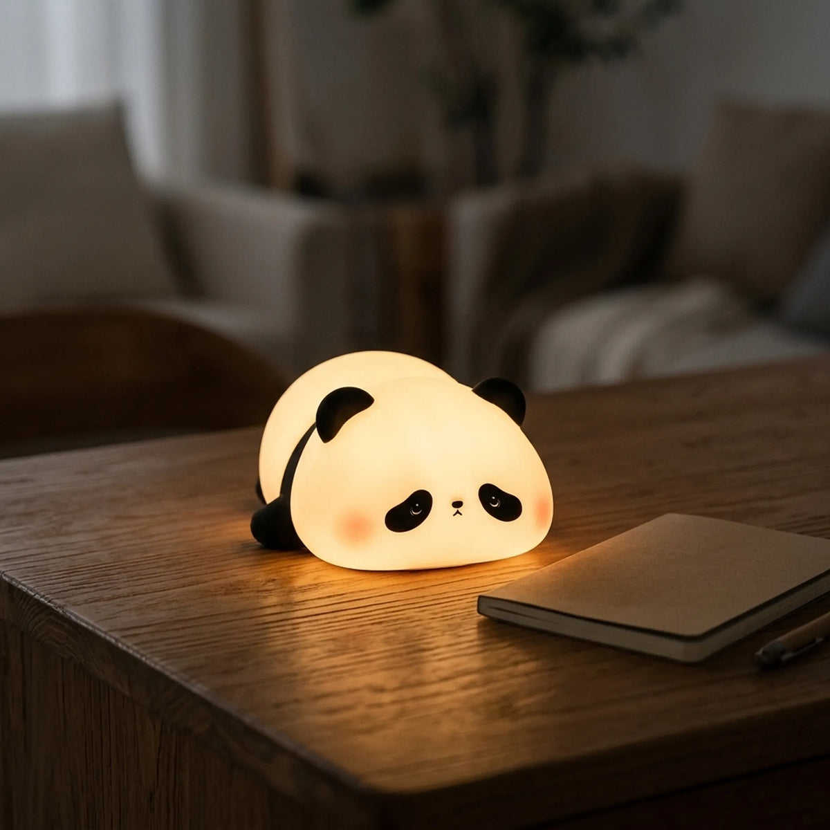 Cute Panda LED Desk Lamp – Adjustable Study & Reading Light