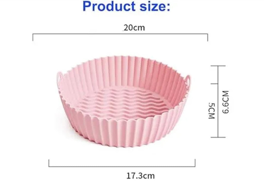 Reusable Silicone Air Fryer Liner – Non-Stick Oven & Baking Mat
