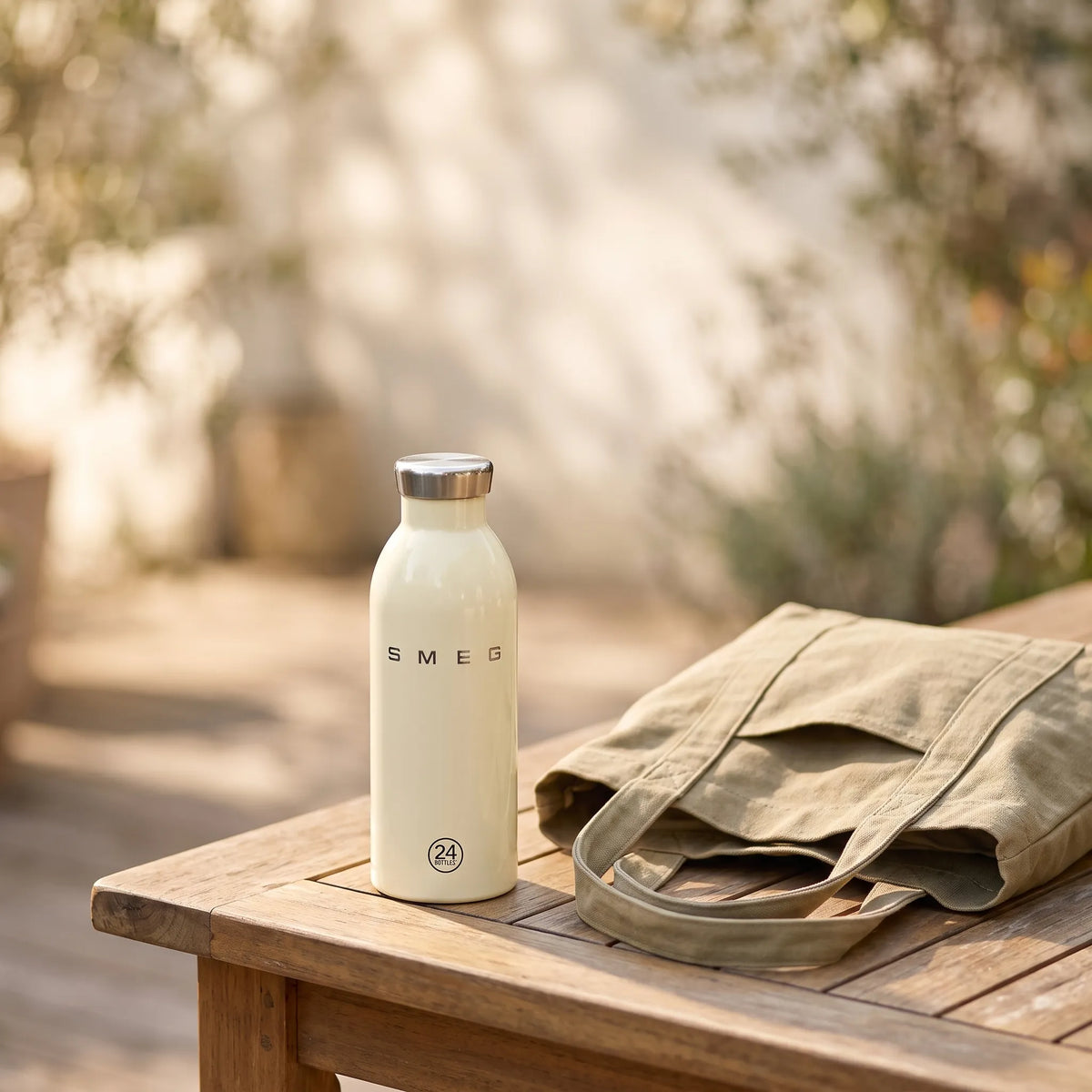 SMEG Insulated Stainless Steel Water Bottle – Vacuum Flask